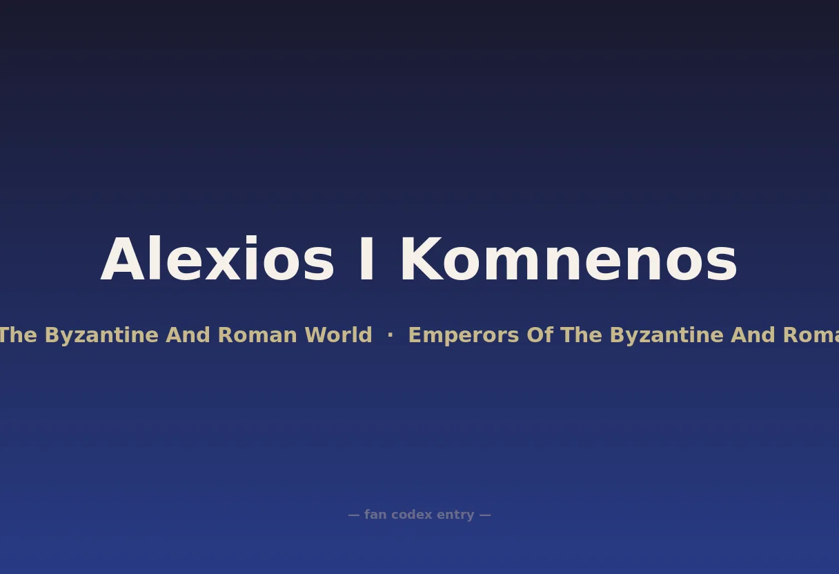 Alexios I Komnenos