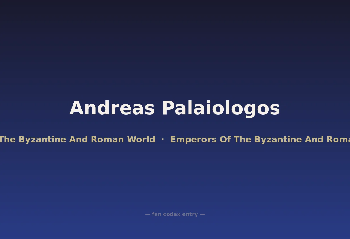 Andreas Palaiologos