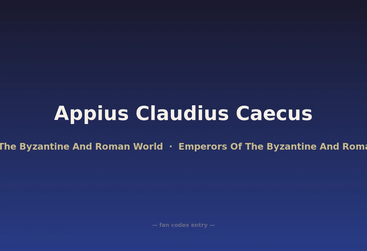 Appius Claudius Caecus